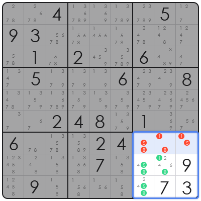 sudoku coloring